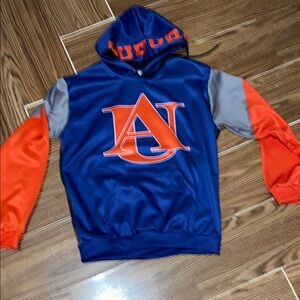 Auburn University Blue and Orange Hoodie